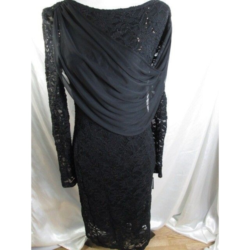 ONYX NIGHT BLACK DRESS SIZE 8